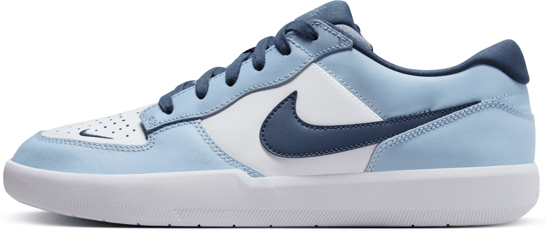 nike scarpa da skateboard  sb force 58 premium - bianco