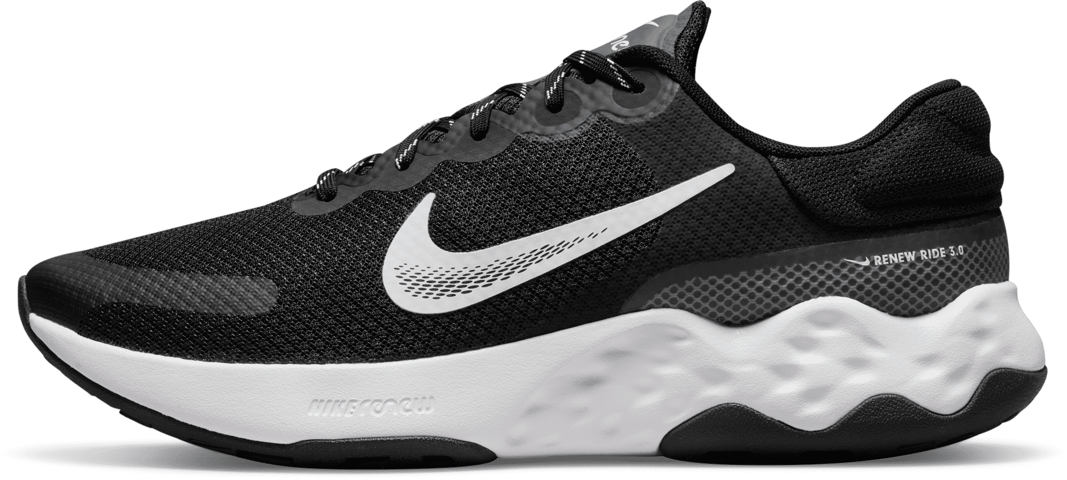 nike scarpa da running su strada  renew ride 3 - uomo - nero