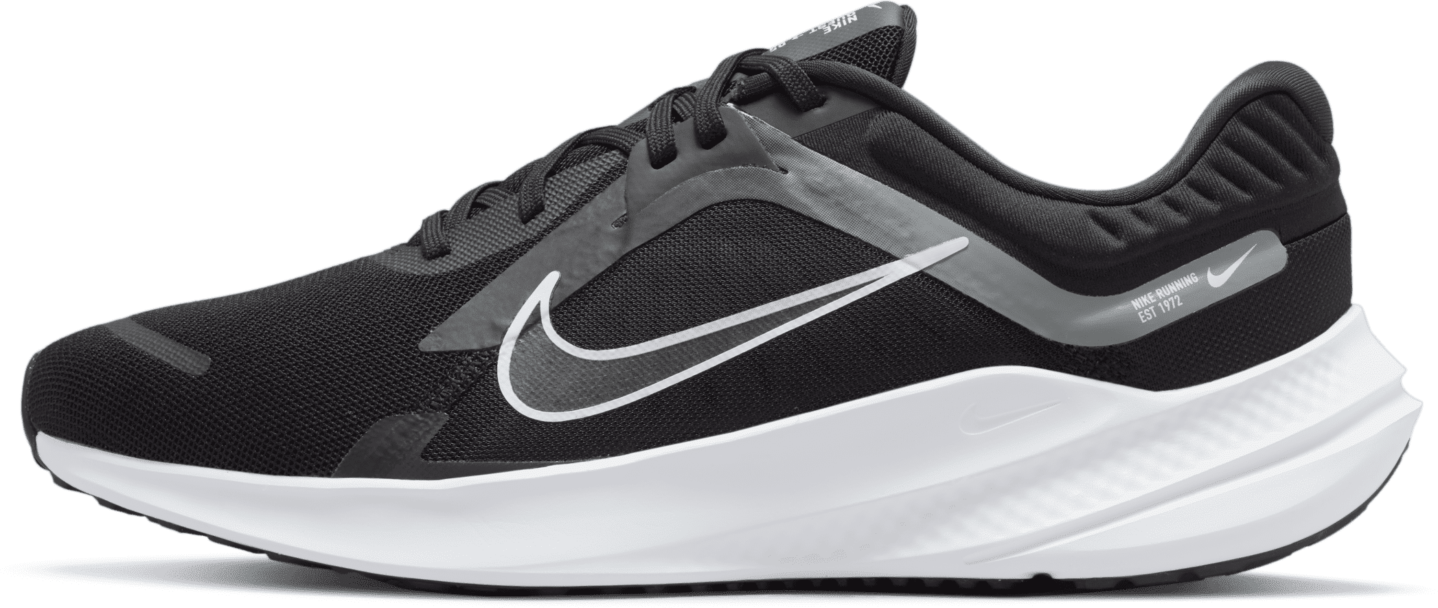 nike scarpa da running su strada  quest 5 – uomo - nero