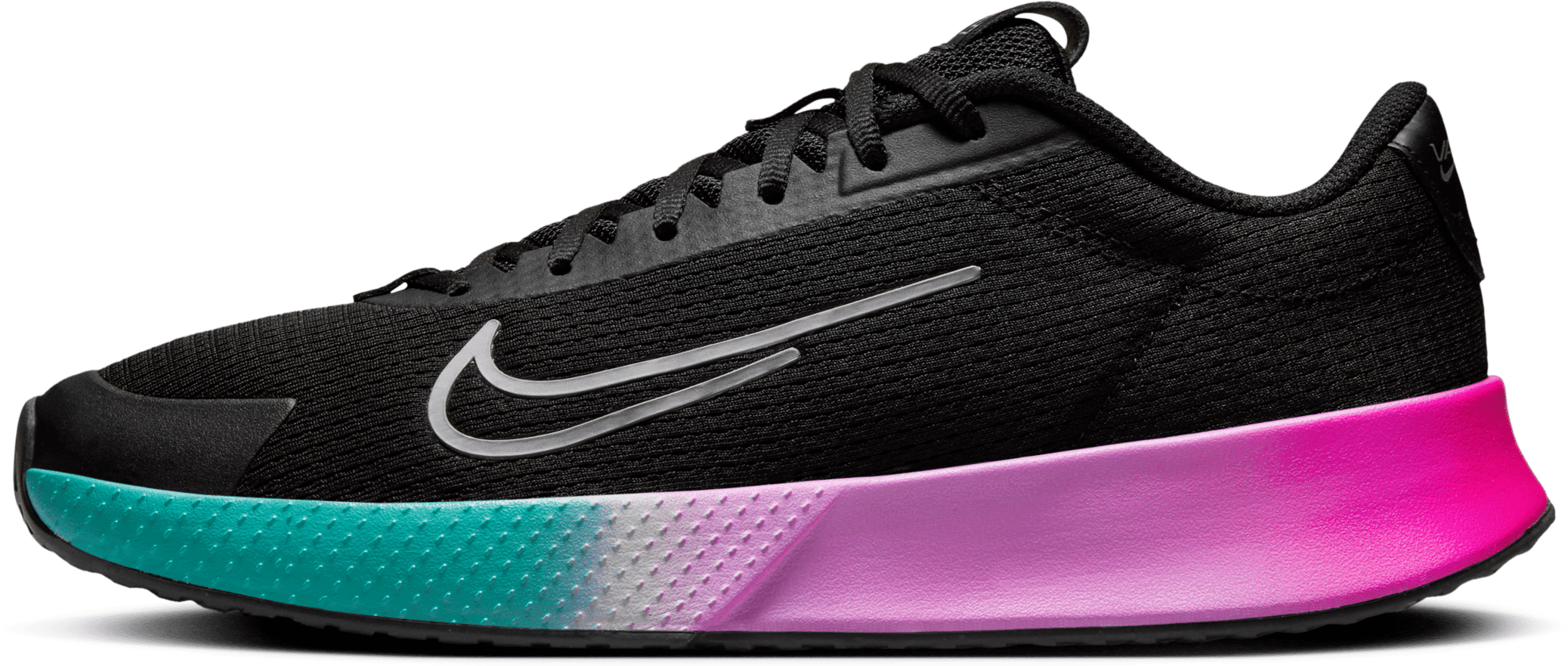 nike scarpa da tennis per campi in cemento court vapor lite 2 premium – uomo - nero