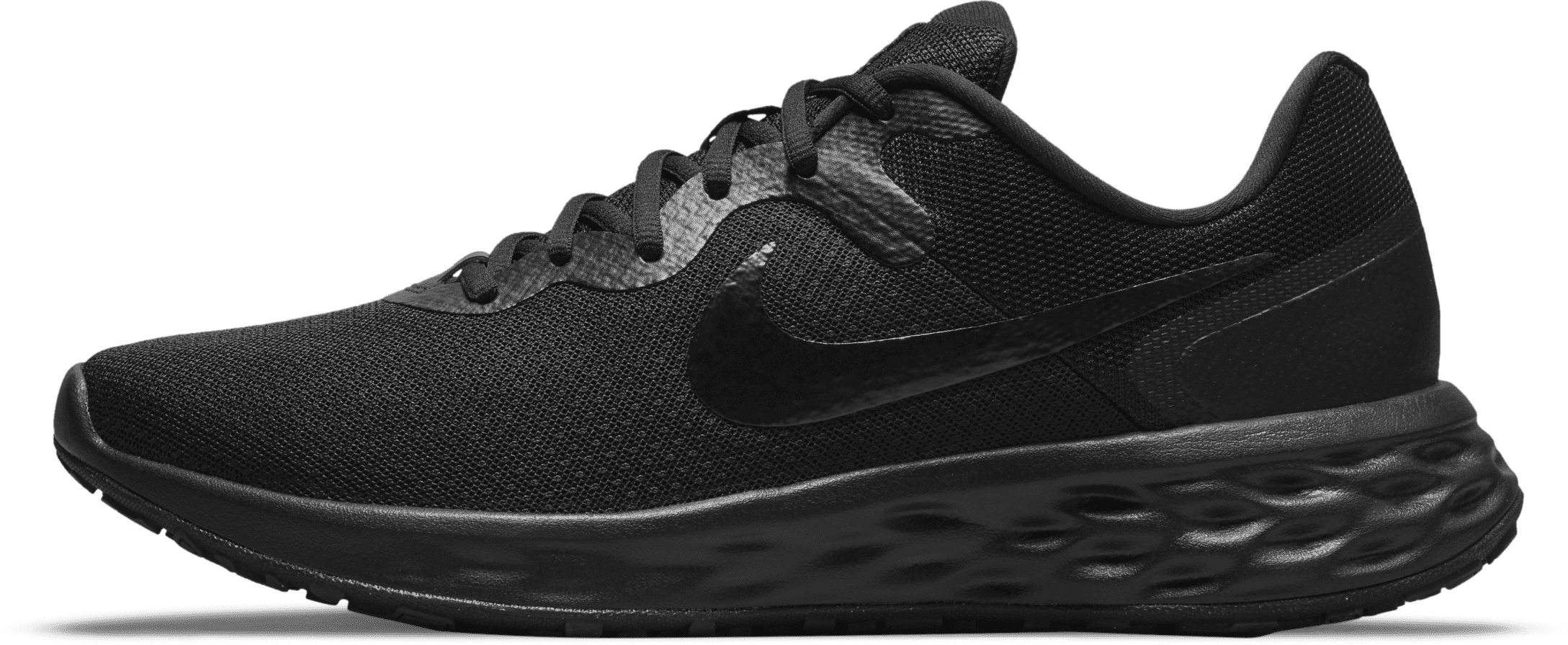 nike scarpa da running su strada  revolution 6 – uomo - nero