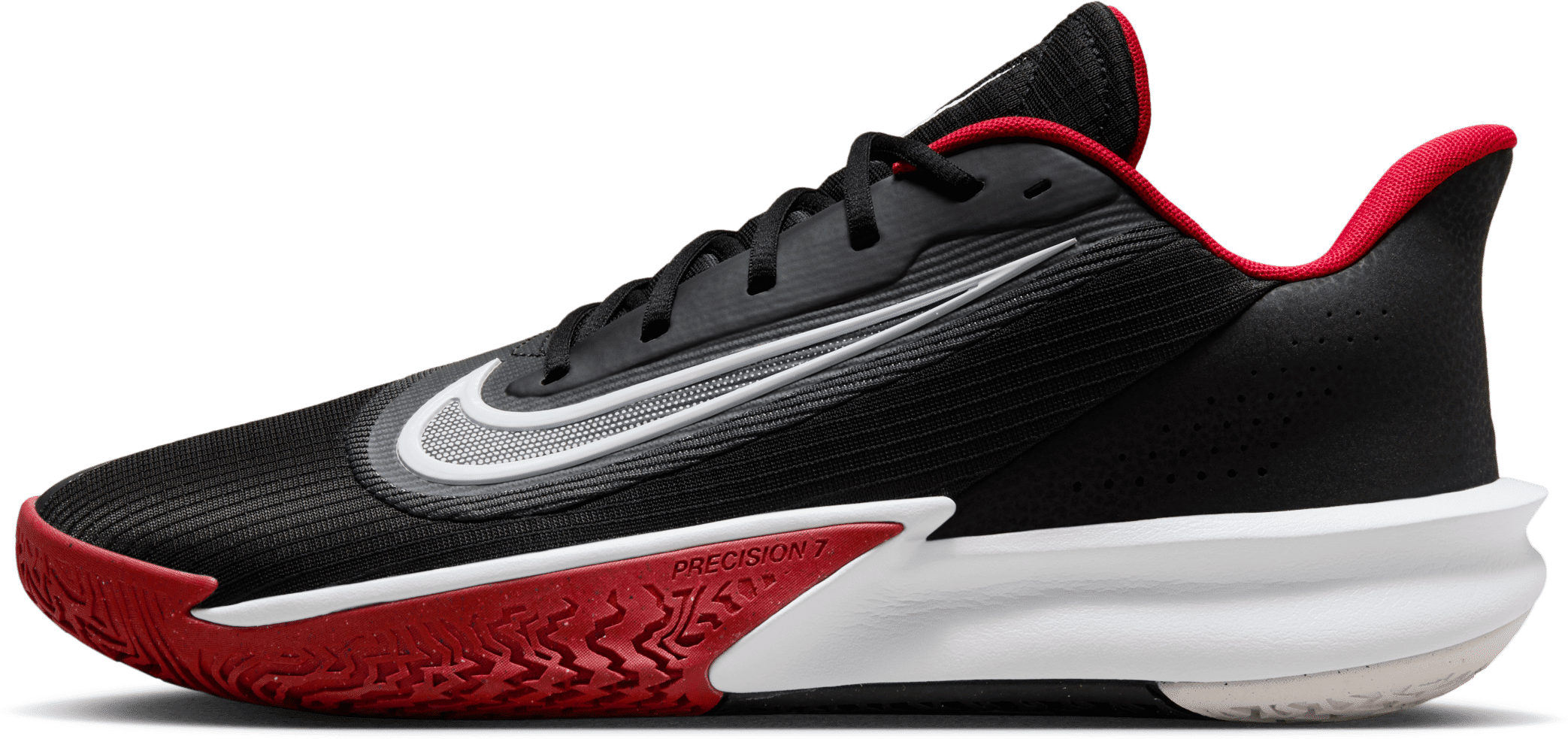 nike scarpa da basket  precision 7 – uomo - nero