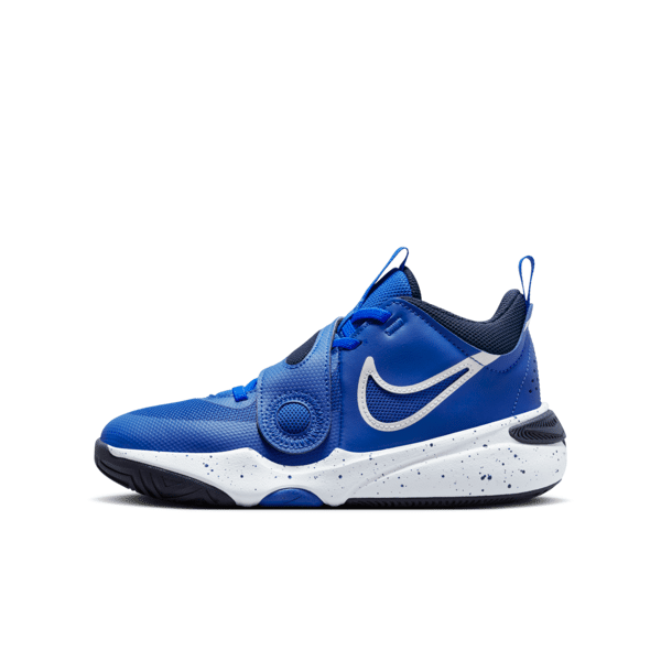 nike scarpa da basket  team hustle d 11 – ragazzo/a - blu