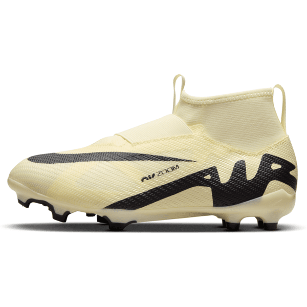 nike scarpa da calcio a taglio alto per terreni compatti  jr. mercurial superfly 9 pro – bambino/a e ragazzo/a - giallo