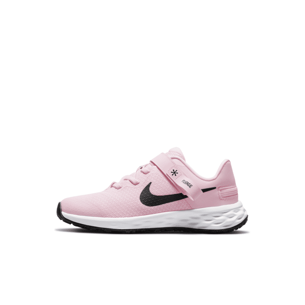 nike scarpa facile da indossare  revolution 6 flyease – bambino/a - rosa