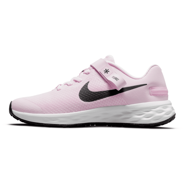 nike scarpa da running su strada facile da indossare  revolution 6 flyease - ragazzo/a - rosa