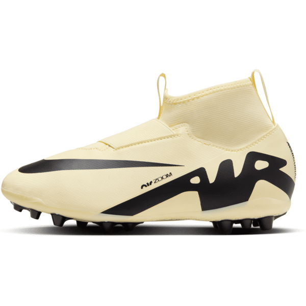 nike scarpa da calcio a taglio alto per erba artificiale  jr. mercurial superfly 9 academy – bambino/a e ragazzo/a - giallo