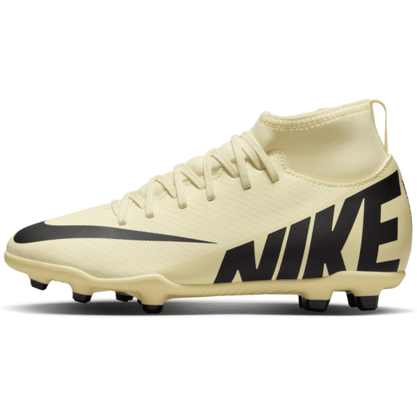 nike scarpa da calcio multiterreno a taglio alto  jr. mercurial superfly 9 club – bambino/a e ragazzo/a - giallo