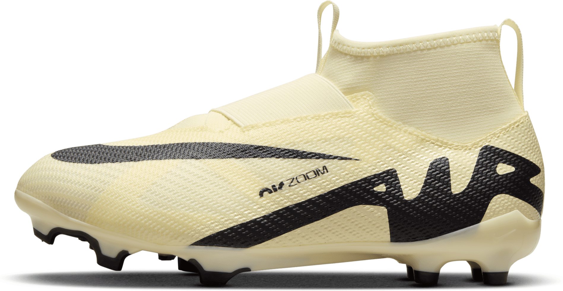 nike scarpa da calcio a taglio alto per terreni duri  jr. mercurial superfly 9 pro – bambini/ragazzi - giallo