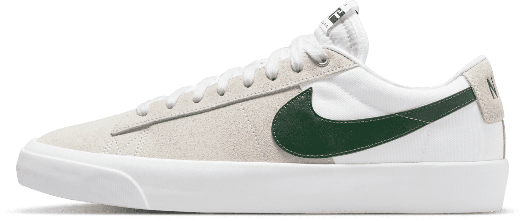 nike scarpa da skateboard  sb zoom blazer low pro gt - bianco