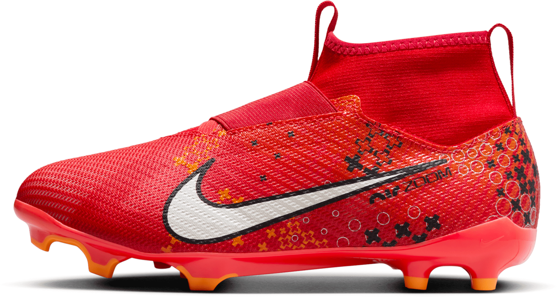 nike scarpa da calcio a taglio alto fg  jr. mercurial superfly 9 pro mercurial dream speed – bambini/ragazzi - rosso