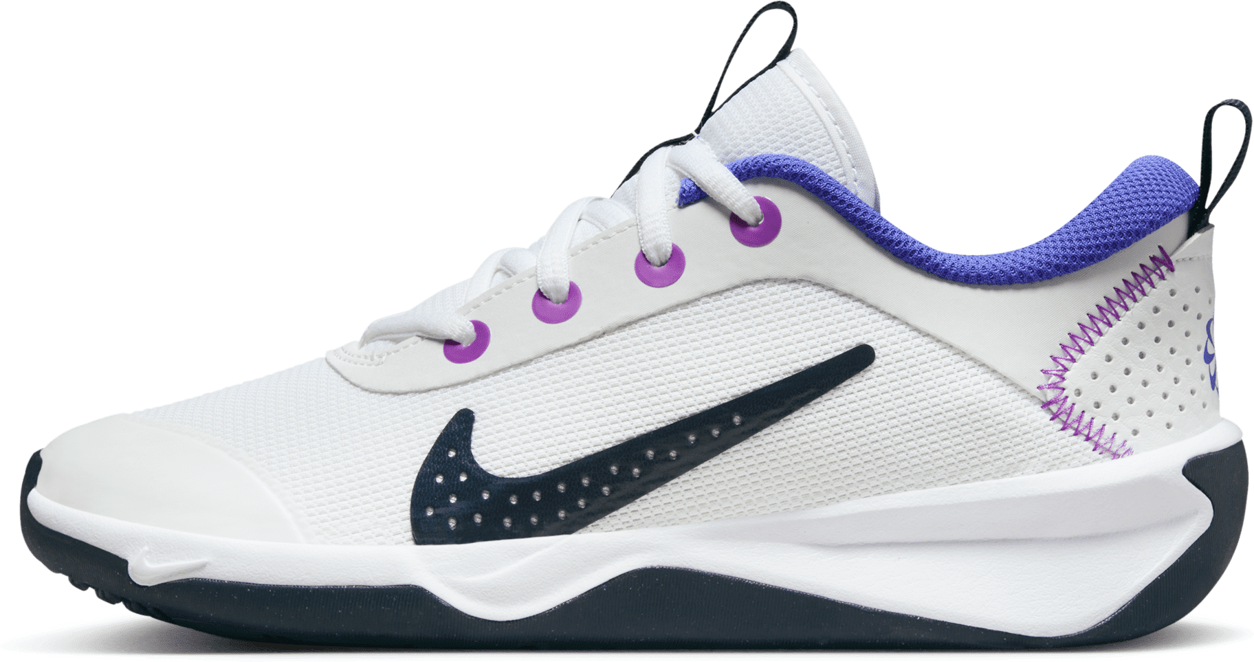 nike scarpa per campi indoor/cemento  omni multi-court – ragazzi - bianco