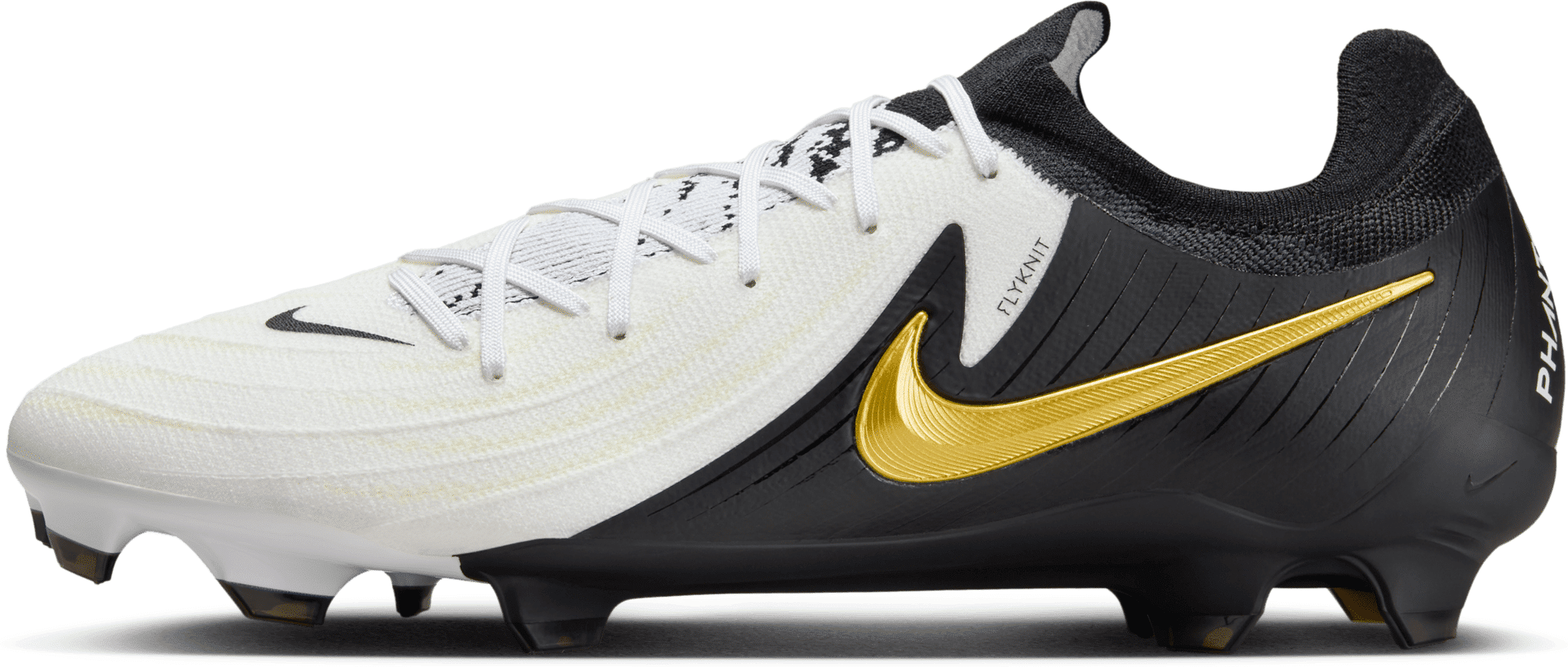 nike scarpa da calcio a taglio basso fg  phantom gx 2 pro - bianco