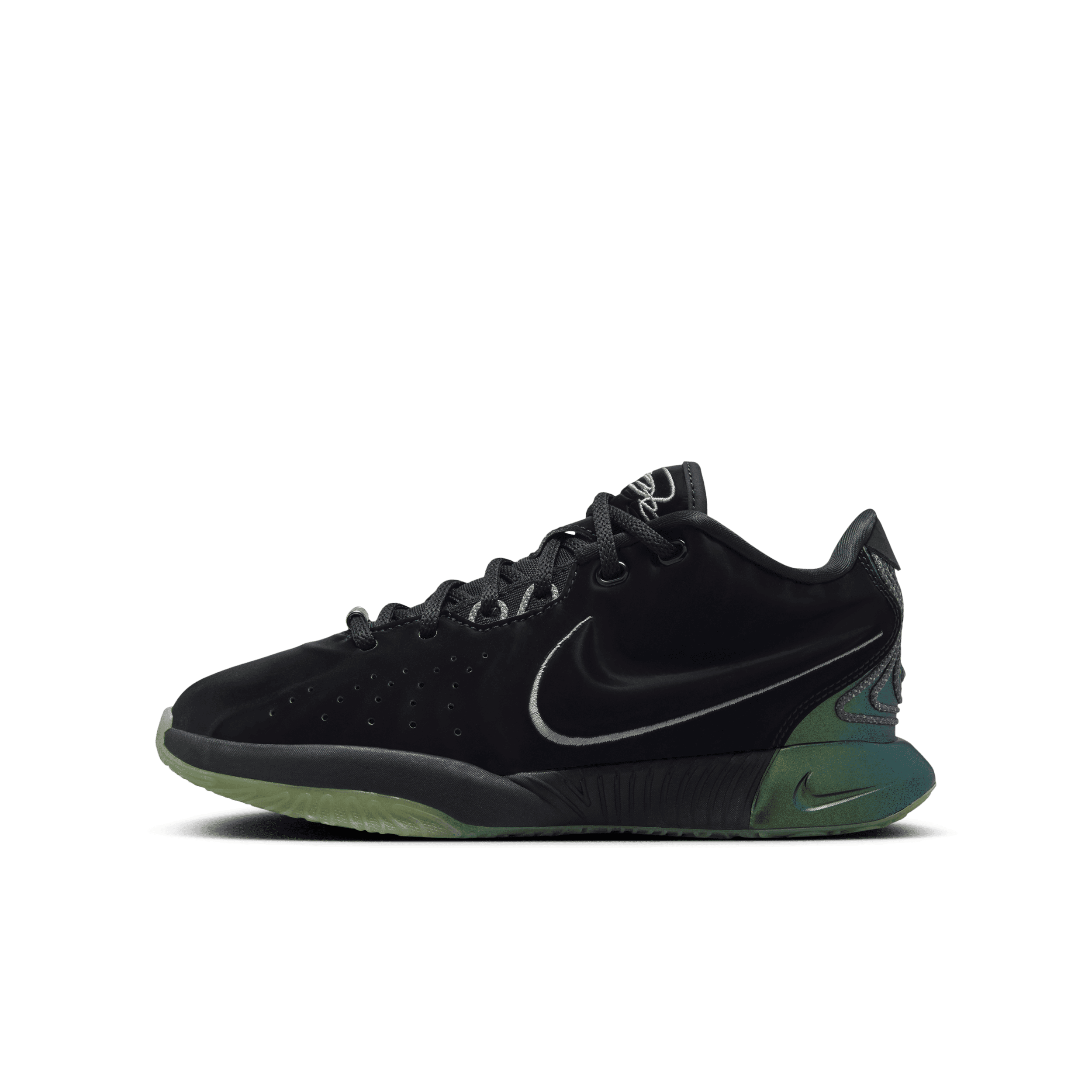 nike scarpa da basket lebron xxi tahitian – ragazzo/a - nero