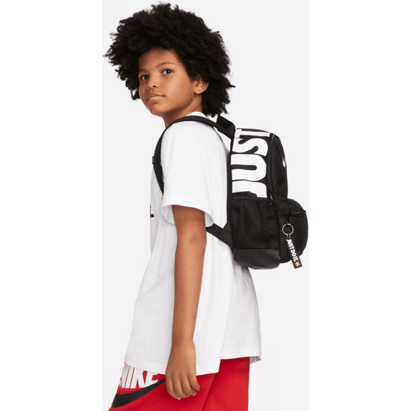 nike zaino mini  brasilia jdi (11 l) - bambini - nero