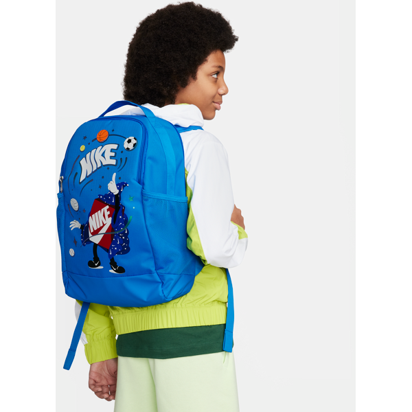 nike zaino  brasilia (18 l) - bambini - blu