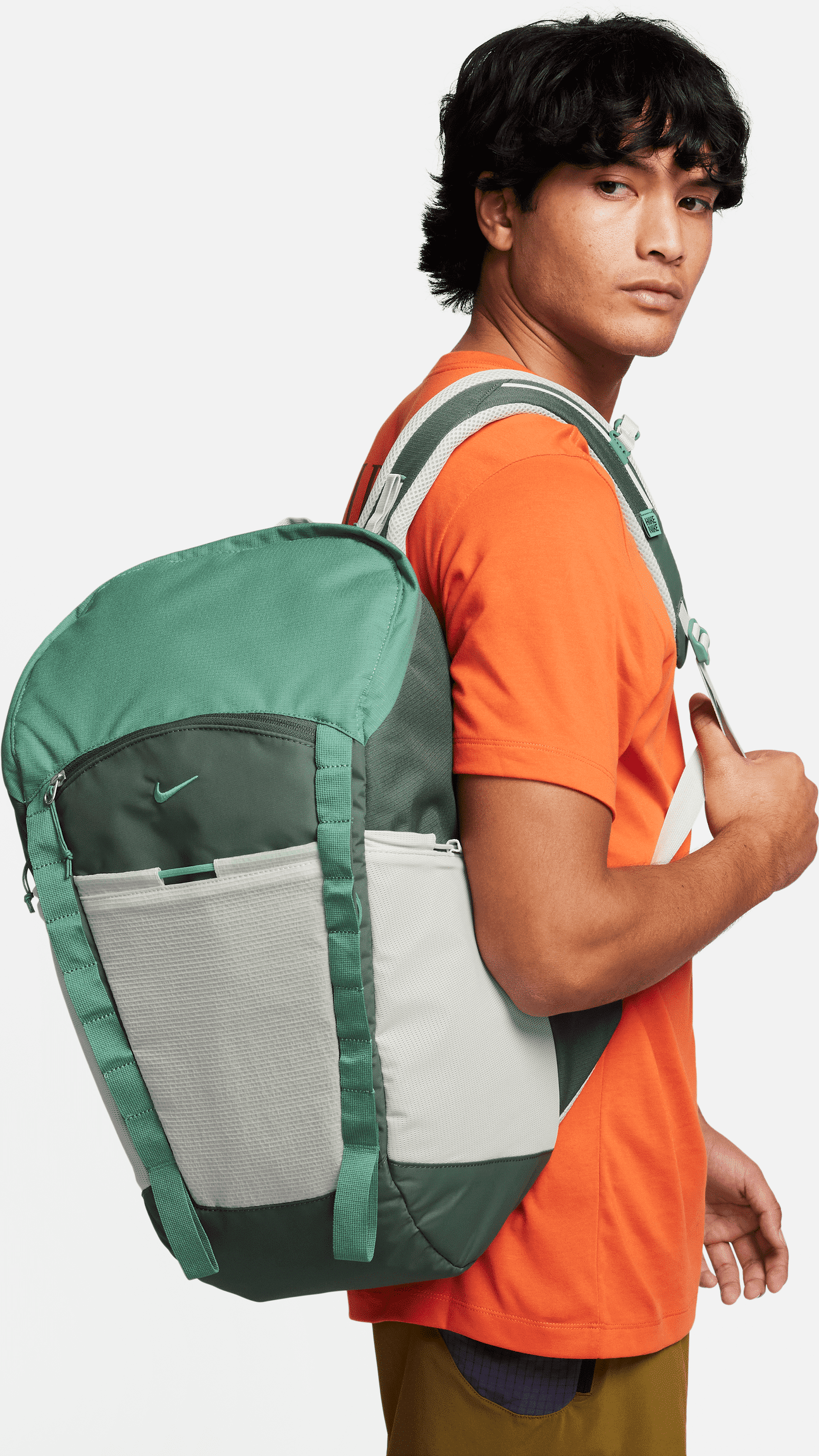 nike zaino  hike (27 l) - verde