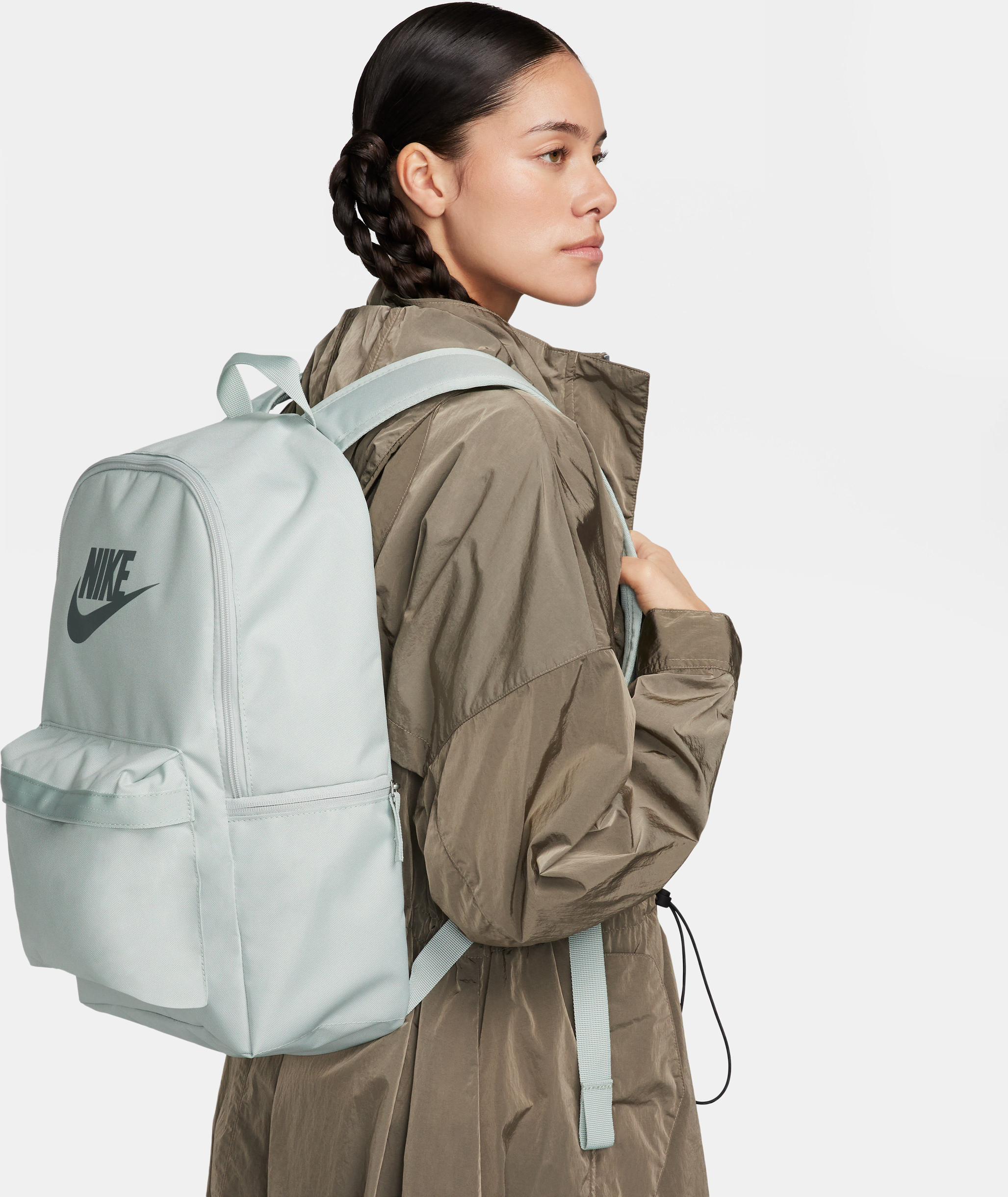 nike zaino  heritage (25 l) - grigio