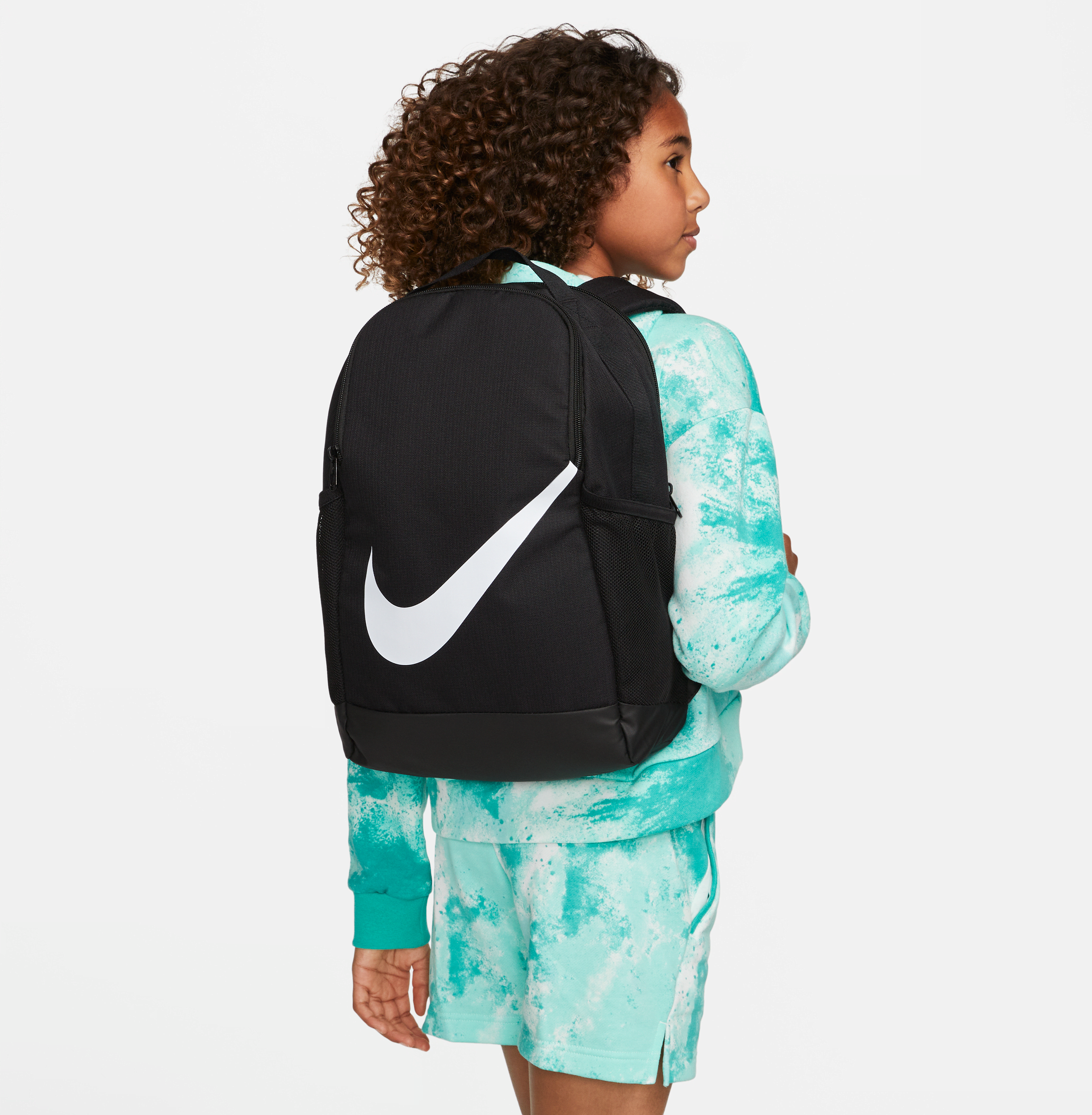 nike zaino  brasilia (18 l) - bambini - nero