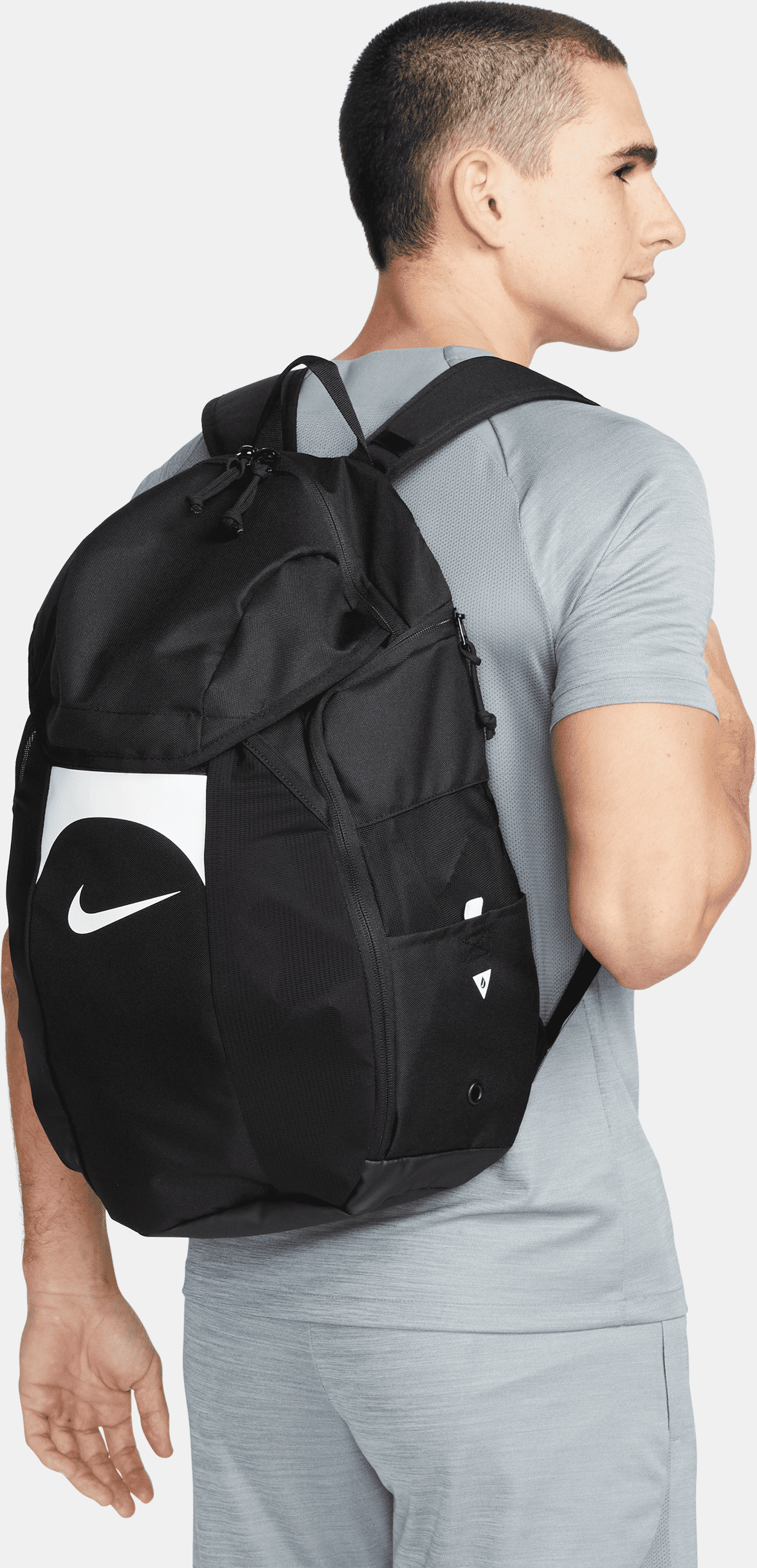 nike zaino  academy team (30 l) - nero