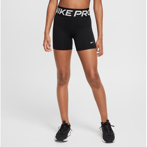 nike shorts dri-fit  pro – bambina/ragazza - nero