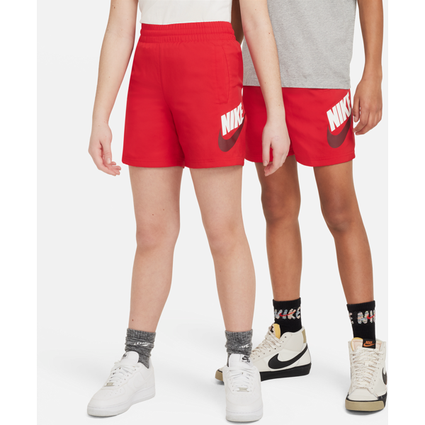 nike shorts in tessuto  sportswear – ragazzi - rosso