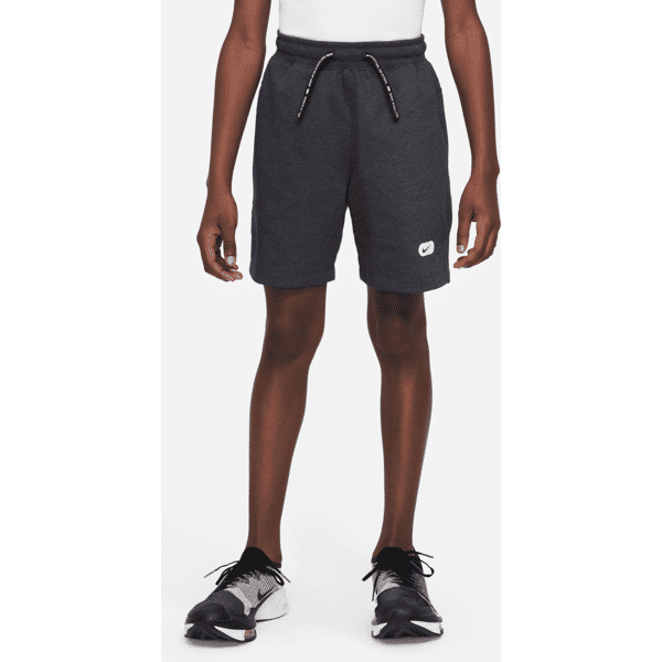 nike shorts da training in fleece  dri-fit athletics – ragazzo - nero