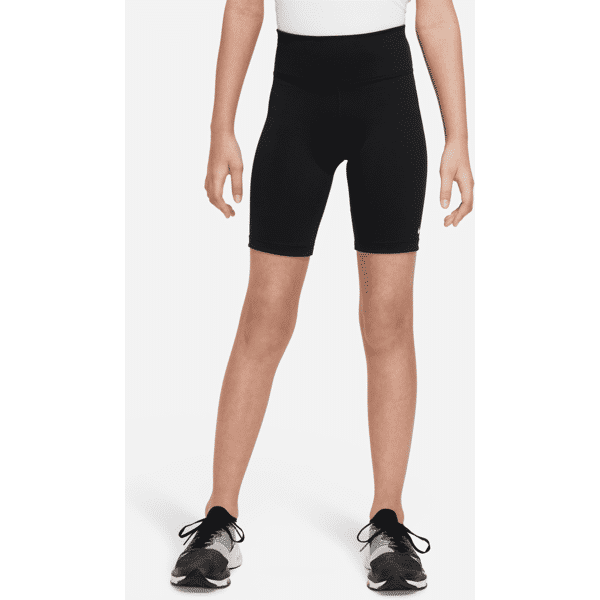 nike shorts da ciclista  one – ragazza - nero