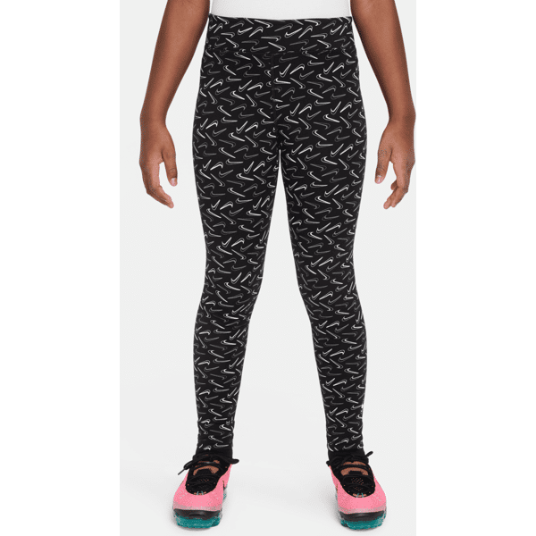 nike leggings a vita media  sportswear essential – ragazza - nero