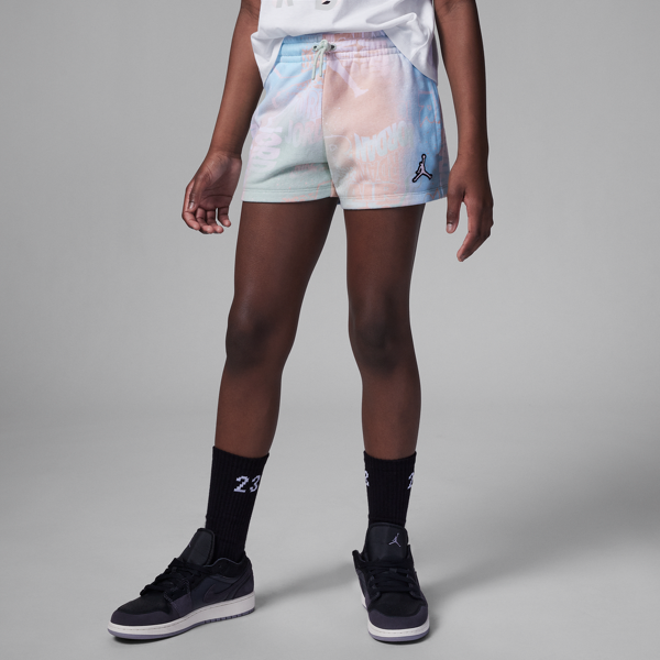 jordan shorts  essentials new wave printed shorts – ragazza - verde