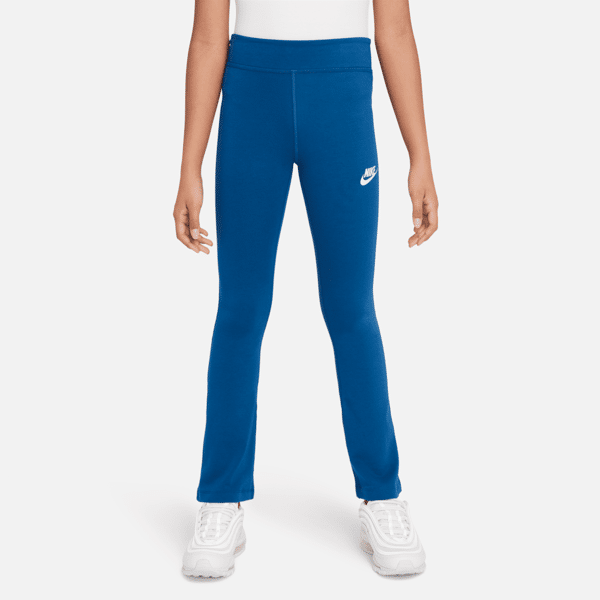 nike leggings svasati  sportswear favorites – ragazza - blu