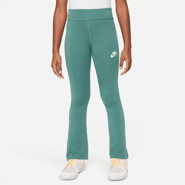 nike leggings svasati  sportswear favorites – ragazza - verde