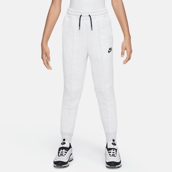nike pantaloni jogger  sportswear tech fleece – ragazza - grigio