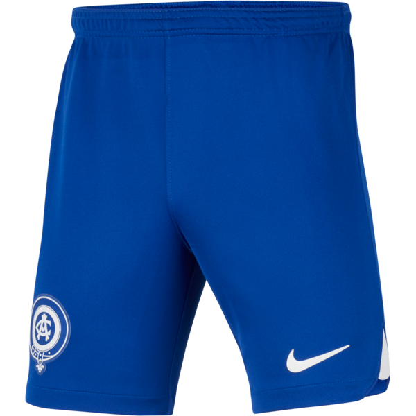 nike shorts da calcio  dri-fit atlético de madrid 2023/24 stadium per ragazzi – home/away - blu