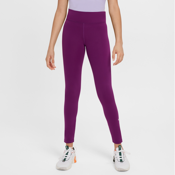 nike leggings  dri-fit one - ragazza - viola