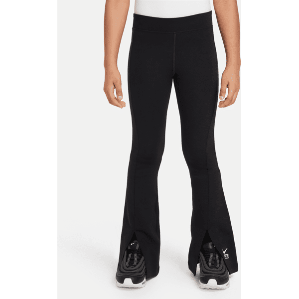 nike leggings svasati a vita alta  air – ragazza - nero