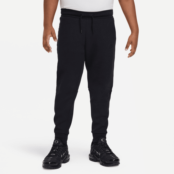 nike pantaloni  sportswear tech fleece (taglia grande) - ragazzi - nero