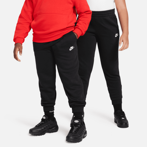 nike pantaloni jogger  sportswear club fleece (taglia grande) – ragazzo/a - nero