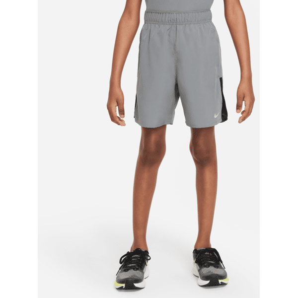 nike shorts da training  dri-fit challenger – ragazzo - grigio