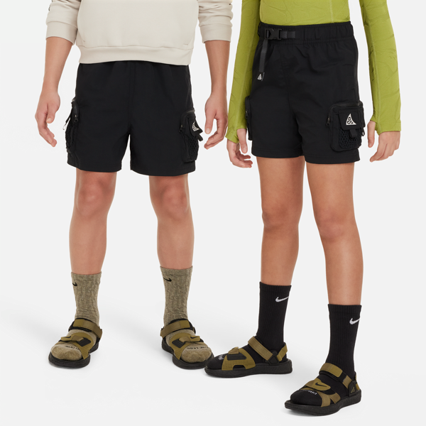 nike shorts cargo  acg – ragazzo/a - nero