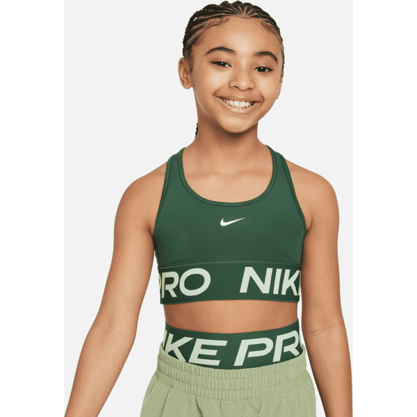 nike bra  pro swoosh – bambina/ragazza - verde