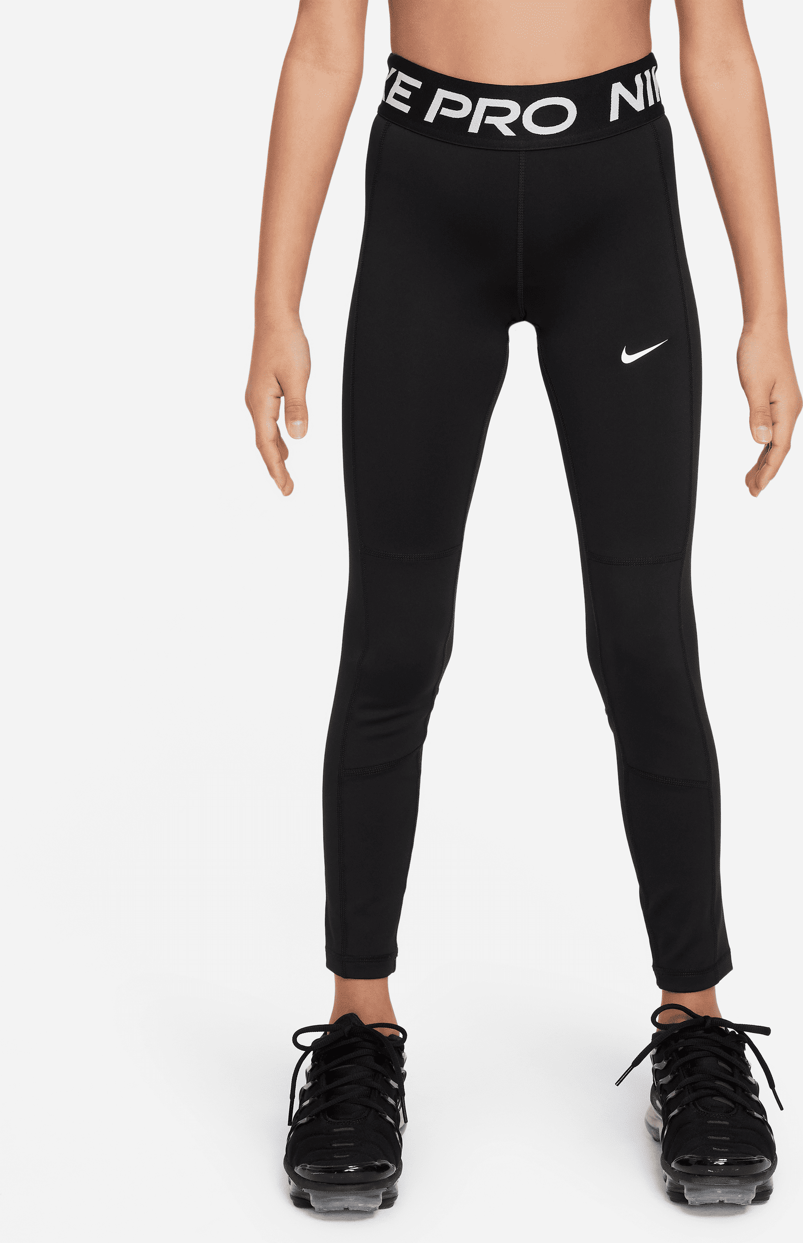 nike leggings dri-fit  pro leak protection: period – bambina/ragazza - nero