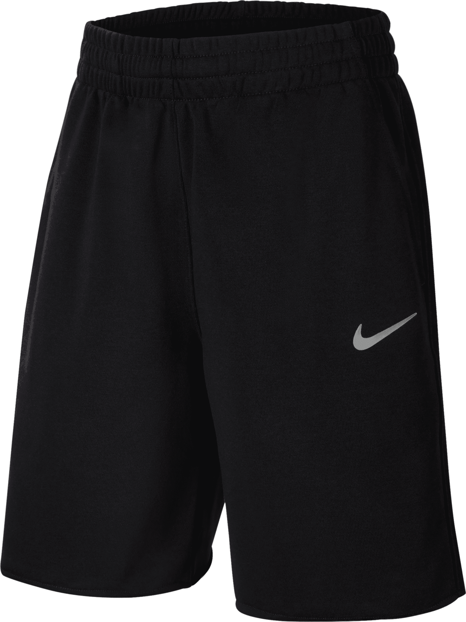 nike shorts in fleece dri-fit  sportswear – ragazza - nero