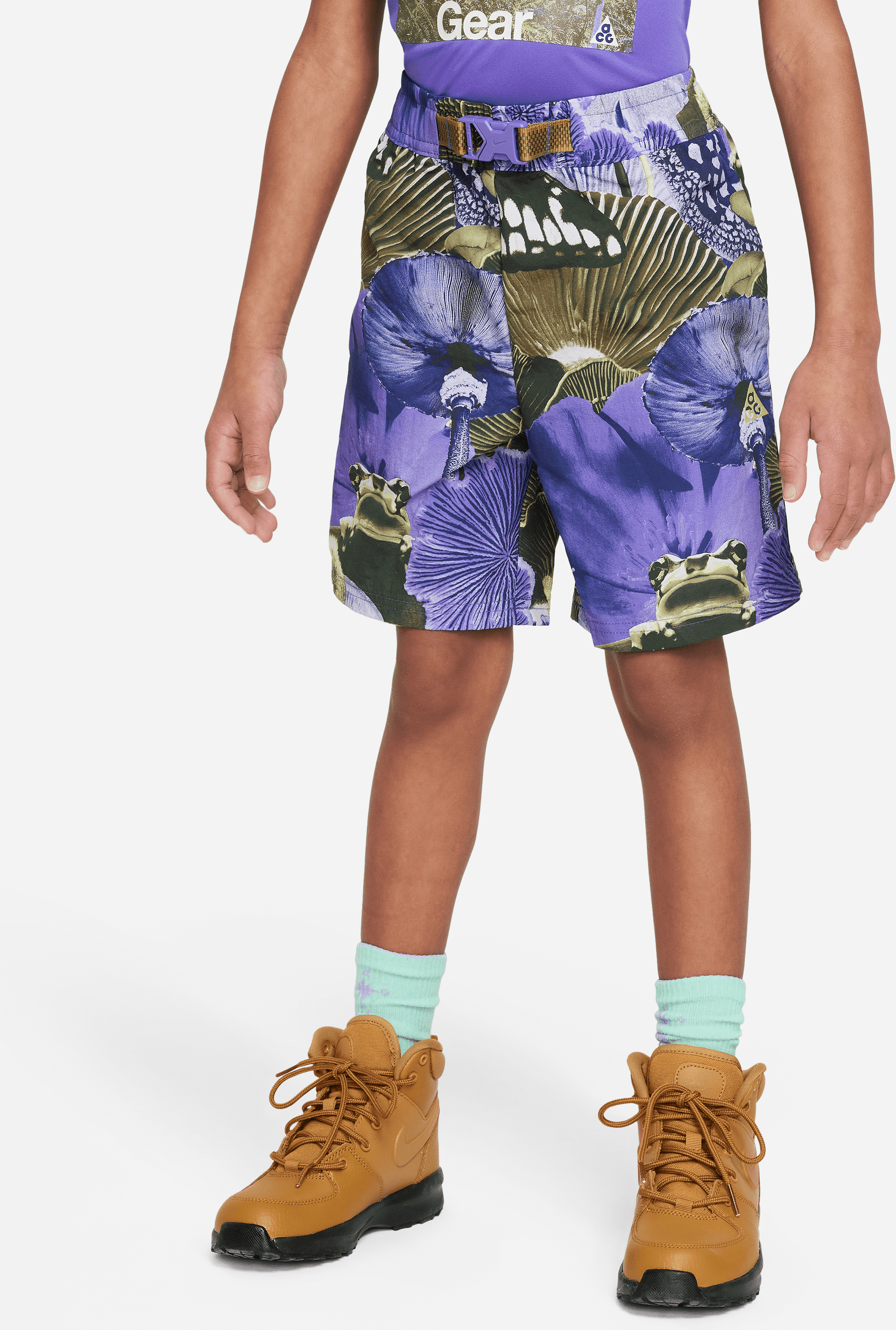 nike shorts  acg printed trail shorts – bambino/a - viola