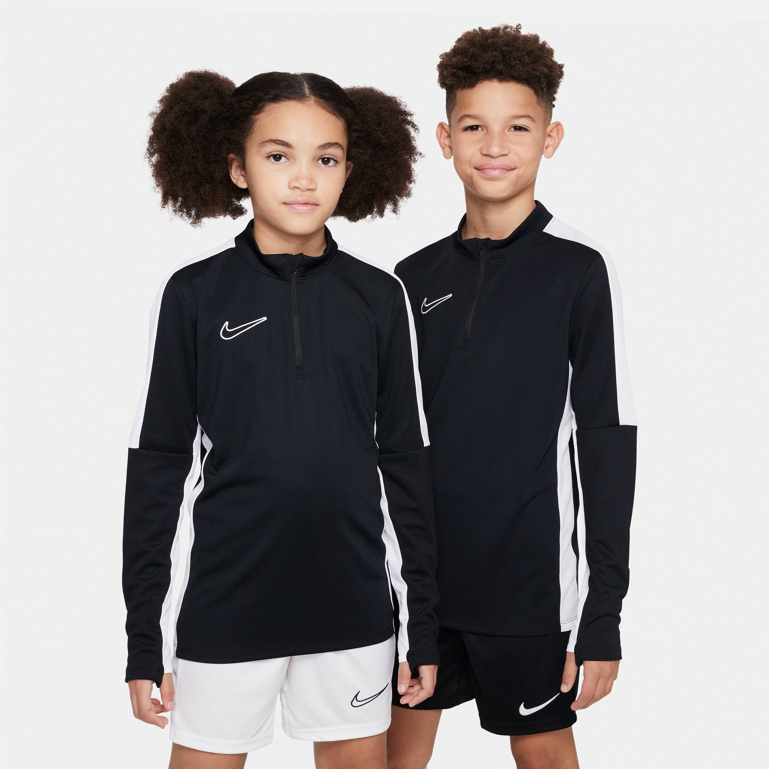 nike maglia da calcio per allenamento  dri-fit academy23 – ragazzo/a - nero