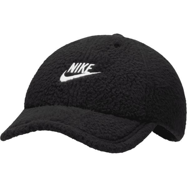 nike cappello essenziale con visiera curva  club cap - nero