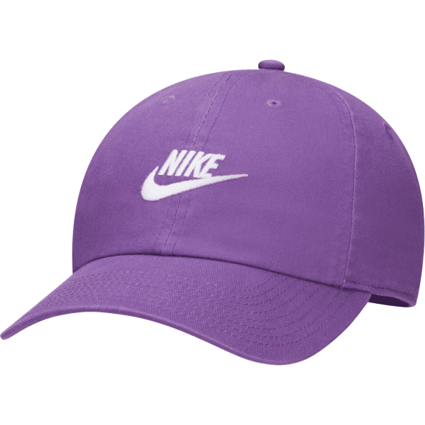 nike cappello  club unstructured futura wash - viola