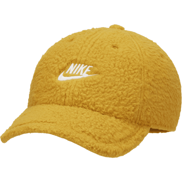 nike cappello essenziale con visiera curva  club cap - marrone