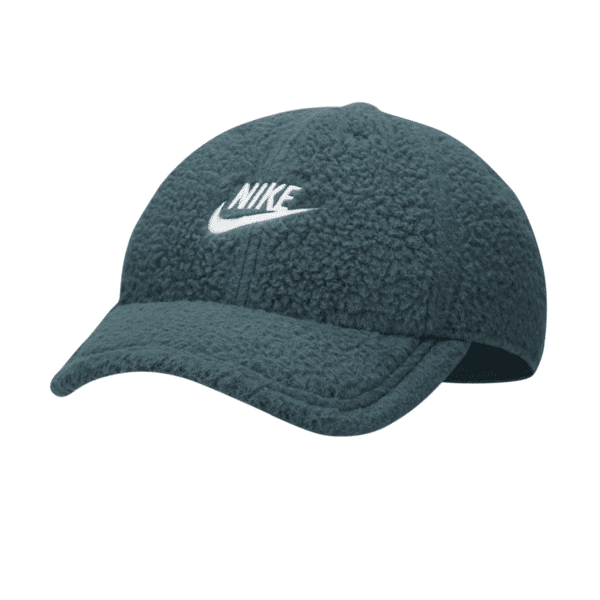 nike cappello essenziale con visiera curva  club cap - verde