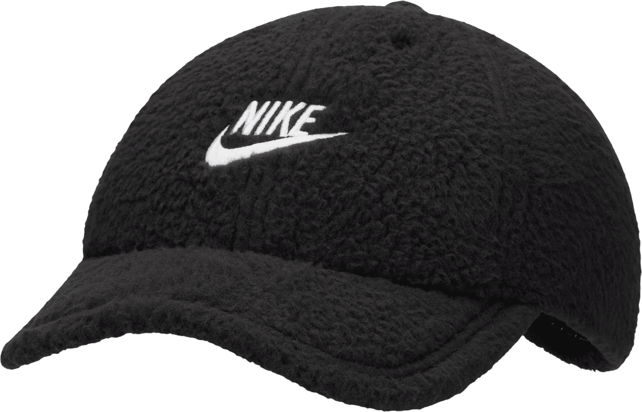 nike cappello essenziale con visiera curva  club cap - nero